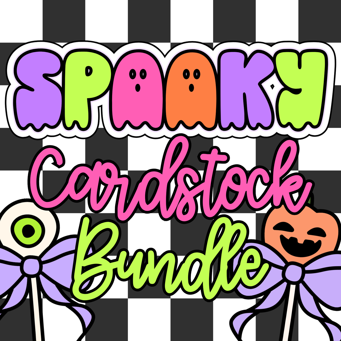 Spooky Cardstock Bundle