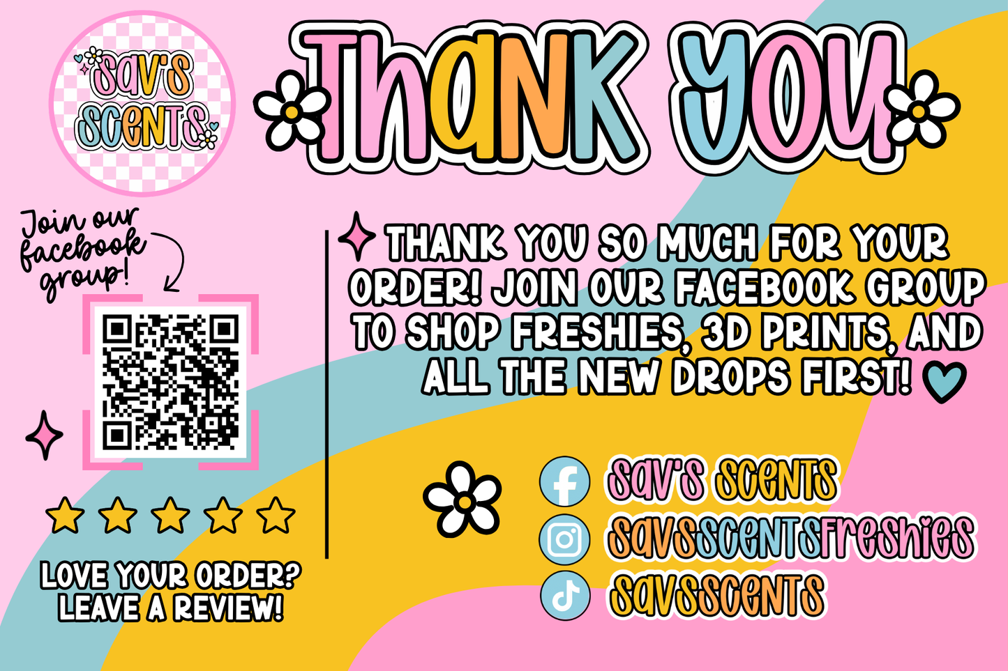 Custom Thank You Cards